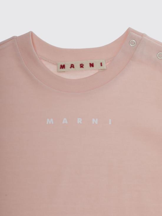 26SS [키즈] 마르니 티셔츠 M01785M00RF 0M351 Pink - MARNI