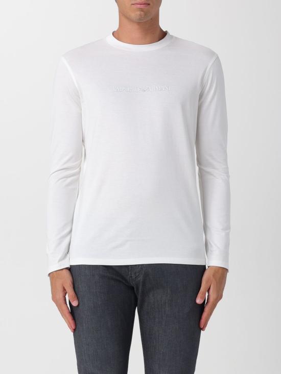 26SS 엠포리오 아르마니 긴팔 티셔츠 EM004584AF13669 M0307 White