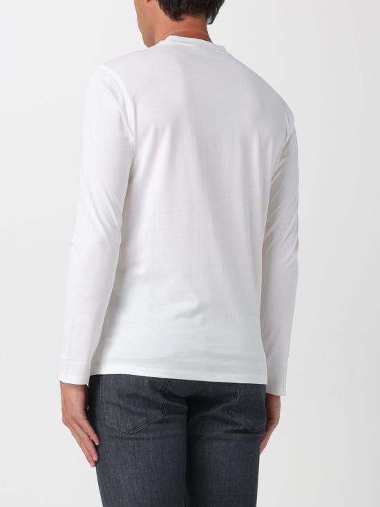 26SS 엠포리오 아르마니 긴팔 티셔츠 EM004584AF13669 M0307 White - EMPORIO ARMANI