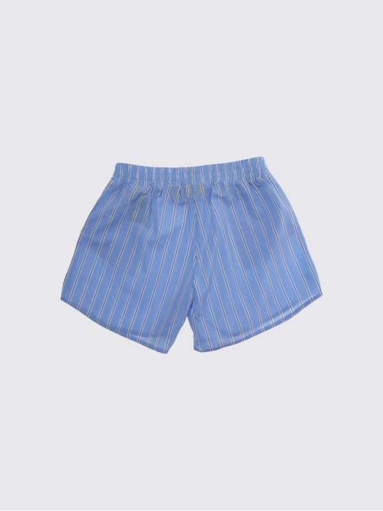 26SS [키즈] 오프화이트 쇼츠/버뮤다 44GCB009S26F001 430 Gnawed Blue - OFF WHITE