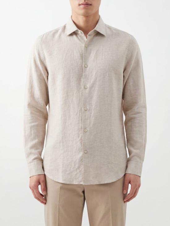 26SS 캘빈클라인 긴팔 셔츠 LV019EU121 7KG Beige