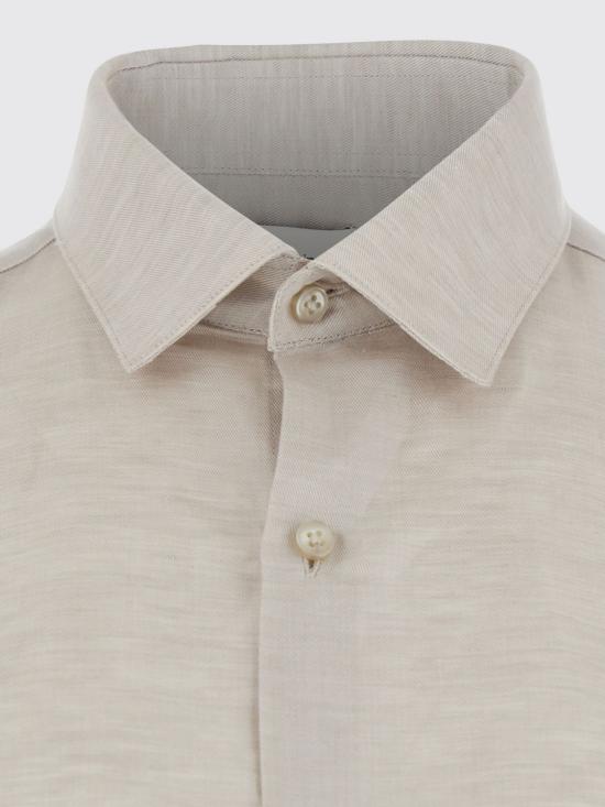 26SS 캘빈클라인 긴팔 셔츠 LV019EU121 7KG Beige - CALVIN KLEIN