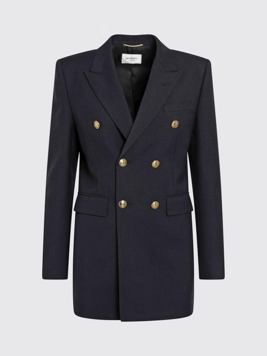 26SS 생로랑 수트 자켓 631980Y7B73 4141 Marine - SAINT LAURENT