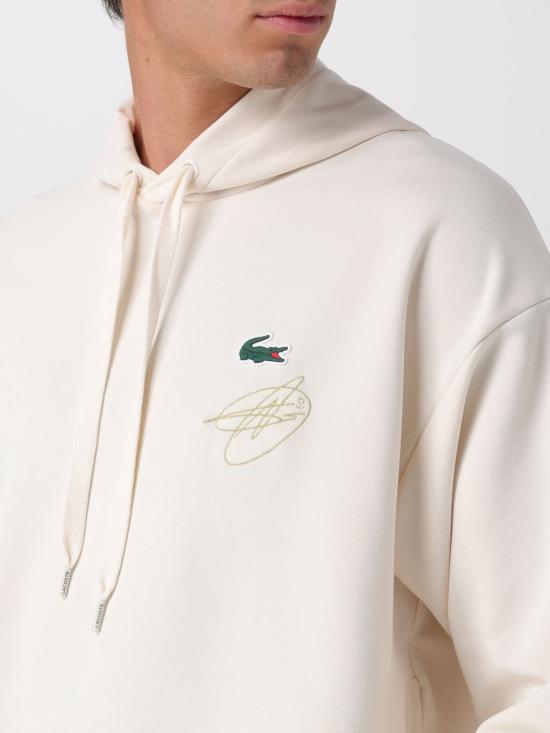 26SS 라코스테 후드 티셔츠 SH9948 XFJ White - LACOSTE