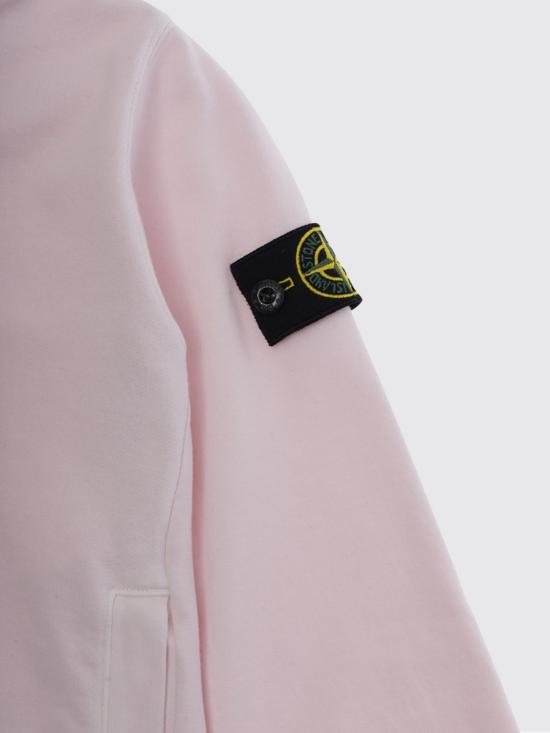 26SS [키즈] 스톤 아일랜드 풀오버 6100014S0040 V0080 Pink - STONE ISLAND
