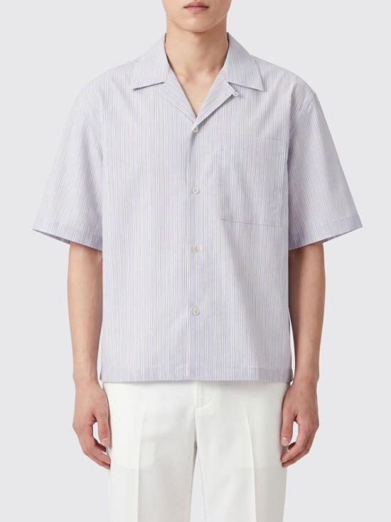 26SS 던스트 반팔 셔츠 UDSH6B321I2 BEIGESTRIPE Beige