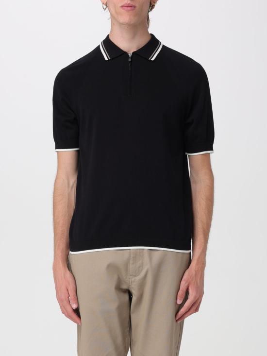 26SS 알마니 폴로 티셔츠 XM001977AF20139 UC001 Black