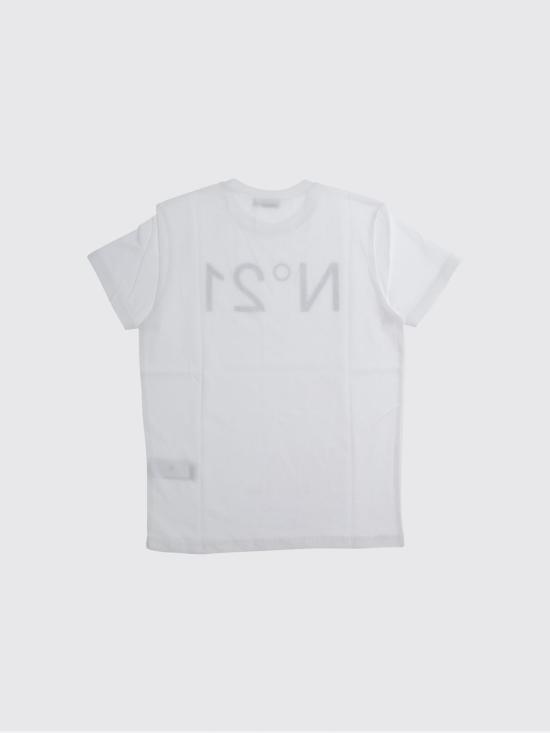 26SS [키즈] 누메로벤투노 티셔츠 N21173N0153 0N100 White - N°21