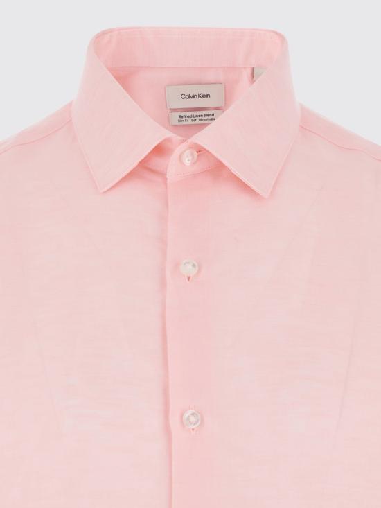 26SS 캘빈클라인 긴팔 셔츠 LV019EU121 7LC Pink - CALVIN KLEIN