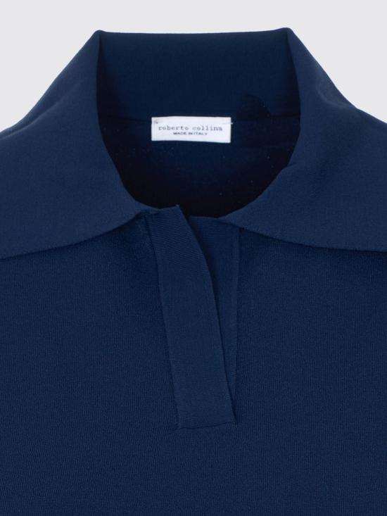 26SS 로베르토 콜리나 폴로 티셔츠 261FXA31024 10 Black - ROBERTO COLLINA