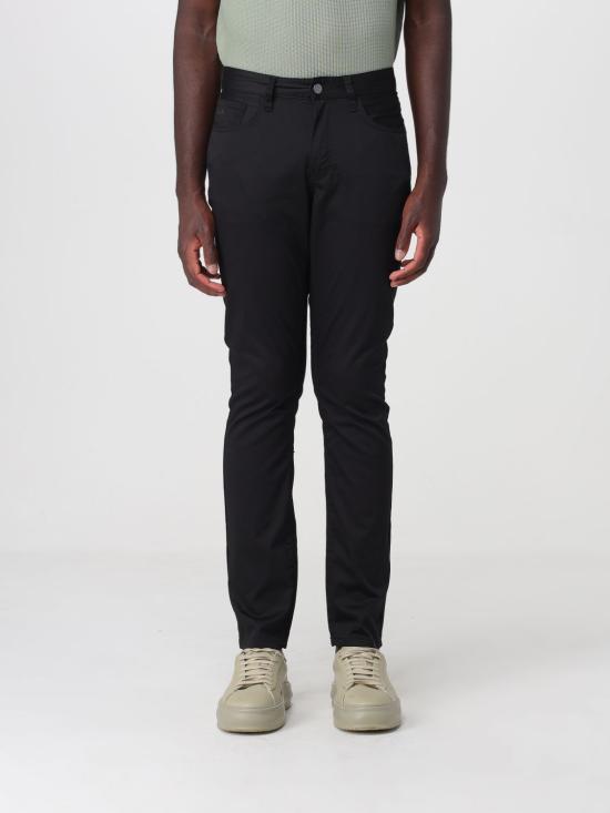 26SS 알마니 스트레이트 팬츠 XM000070AF13236 UC001 Black