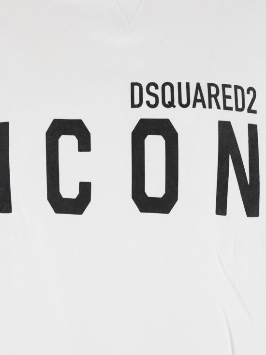 26SS 디스퀘어드2 후드 티셔츠 S79GU0003D25015 100 White - DSQUARED2