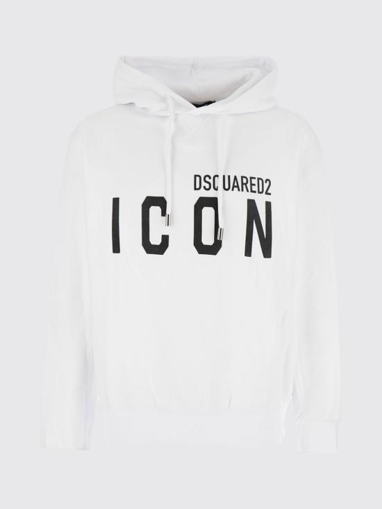 26SS 디스퀘어드2 후드 티셔츠 S79GU0003D25015 100 White - DSQUARED2