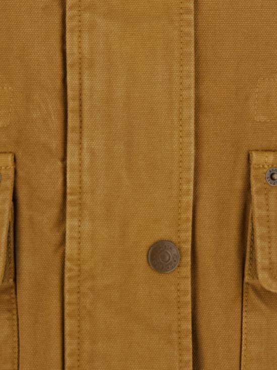 26SS 아크네 스튜디오 캔버스 자켓 A90720 BUT Brown - ACNE STUDIOS