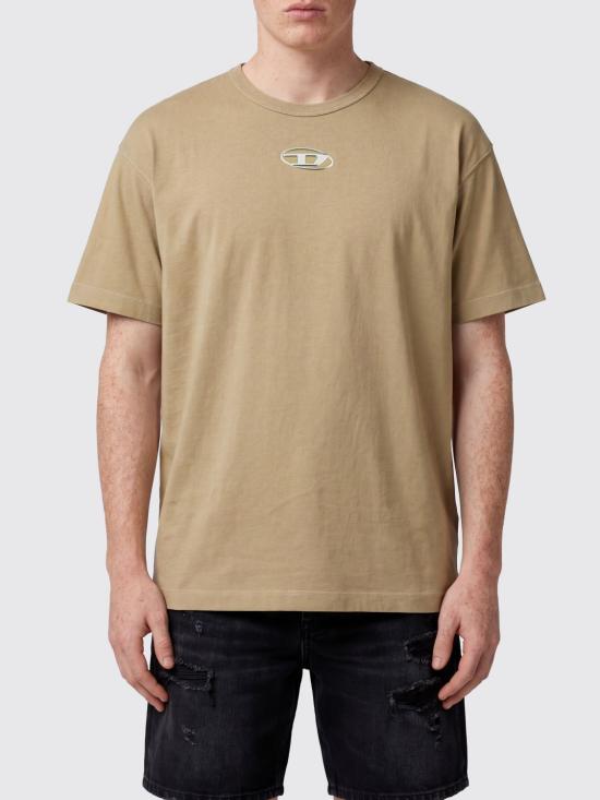 26SS 디젤 T-Norm Iod 반팔 티셔츠 A202970JMBB 7CS Beige