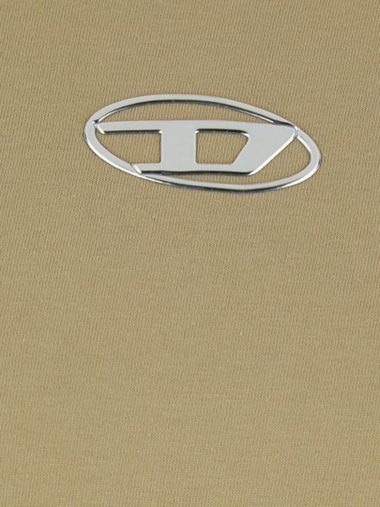 26SS 디젤 T-Norm Iod 반팔 티셔츠 A202970JMBB 7CS Beige - DIESEL