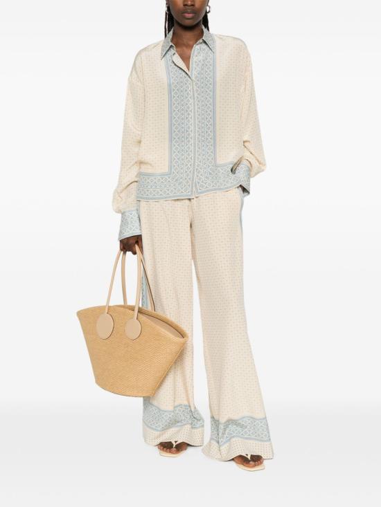 26SS 에르마노 설비노 팔라초 팬츠 D482P756 YLTS4860 IVORY - ERMANNO SCERVINO