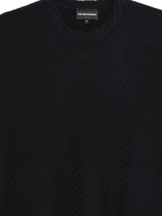 26SS 엠포리오 아르마니 반팔 티셔츠 8059797873597 BLUE - EMPORIO ARMANI