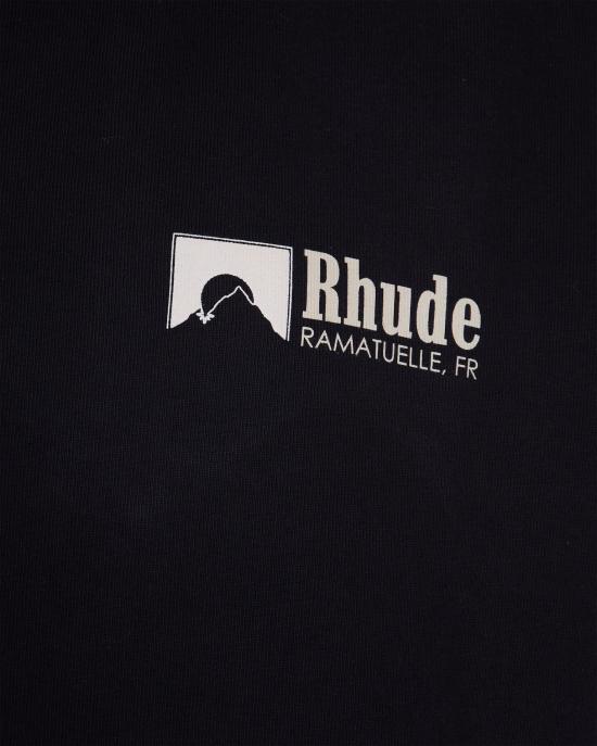 26SS 루드 반팔 티셔츠 8053298018556 BLACK - RHUDE
