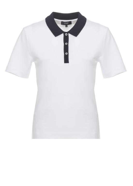26SS 페이 폴로 티셔츠 NPWB252650STDW B001 White