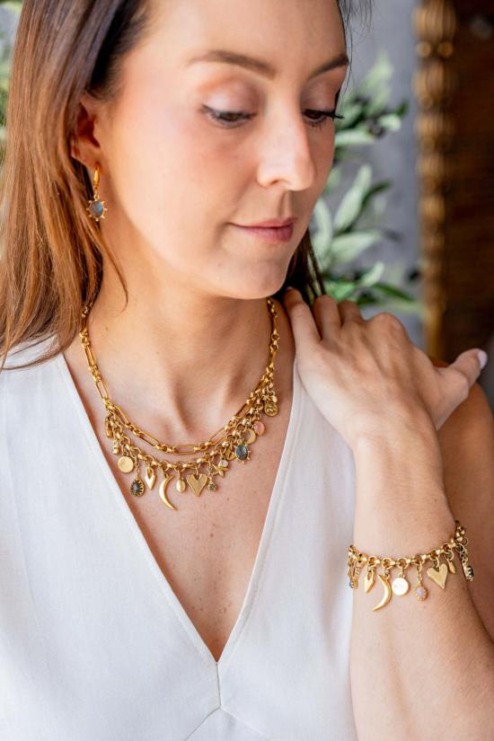  로니 폴 주얼리 바디 주얼리 탈리스만 참 팔찌 - LONI PAUL JEWELRY