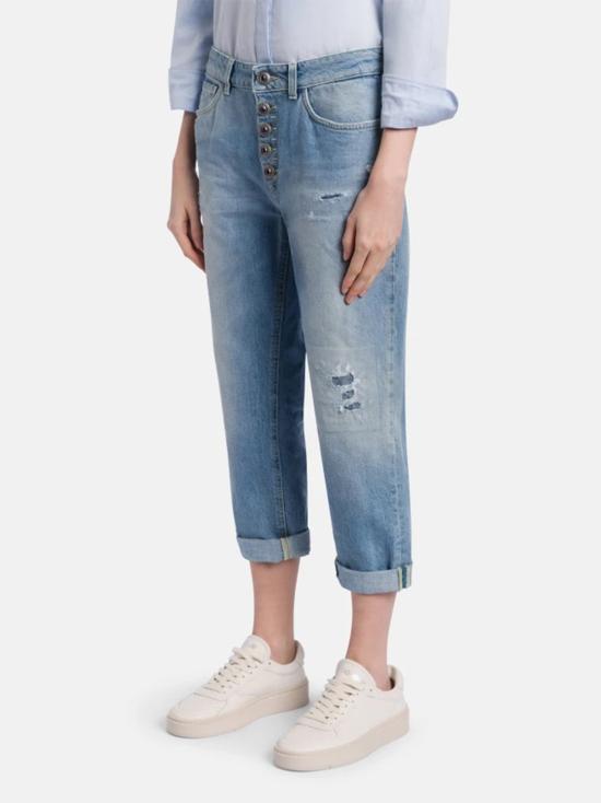 26SS 돈답 데님 숏팬츠 DP268BDF0283DLZ8 800 BLU DENIM - DONDUP
