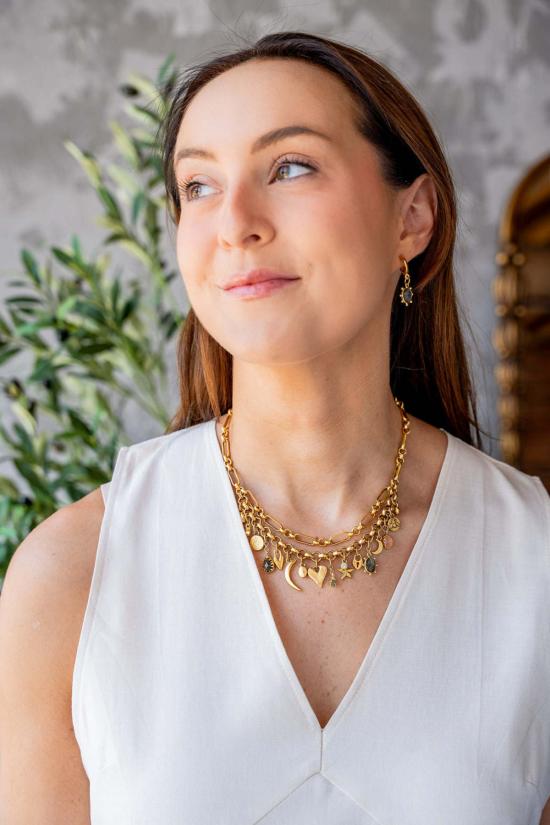  로니 폴 주얼리 목걸이/팬던트 탈리스만 참 목걸이 - LONI PAUL JEWELRY