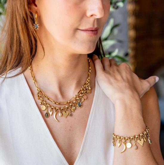  로니 폴 주얼리 목걸이/팬던트 탈리스만 참 목걸이 - LONI PAUL JEWELRY