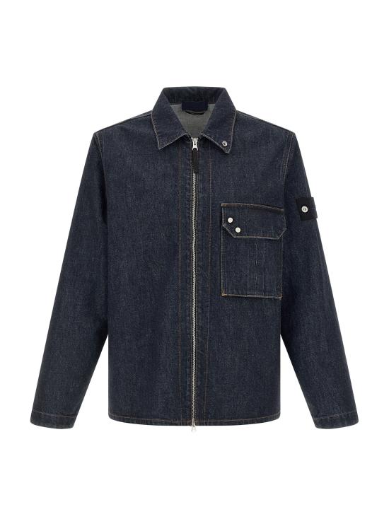 26SS 스톤 아일랜드 자켓 L1S141200002S00J7 VJ201 BLUE RINSE