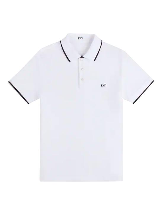 26SS 페이 폴로 티셔츠 NPMB252140STDW B001 BIANCO