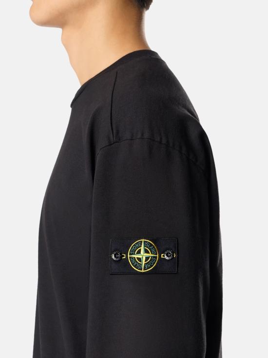 26SS 스톤 아일랜드 긴팔 티셔츠 L1S156100057S0B50 V0029 BLACK - STONE ISLAND