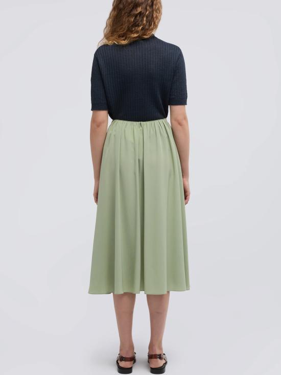 26SS 아스페시 미디 스커트 G2288F753 05319 VERDE - ASPESI