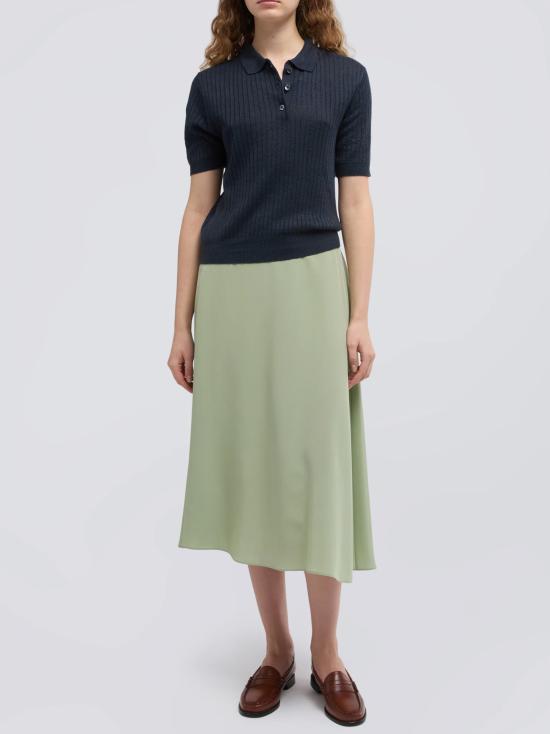 26SS 아스페시 미디 스커트 G2288F753 05319 VERDE - ASPESI