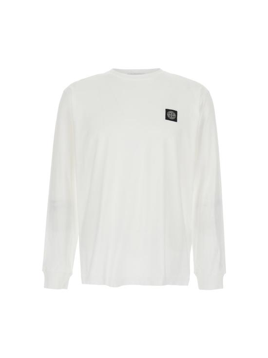 26SS 스톤 아일랜드 긴팔 티셔츠 L1S152100031S0013 V0001 WHITE
