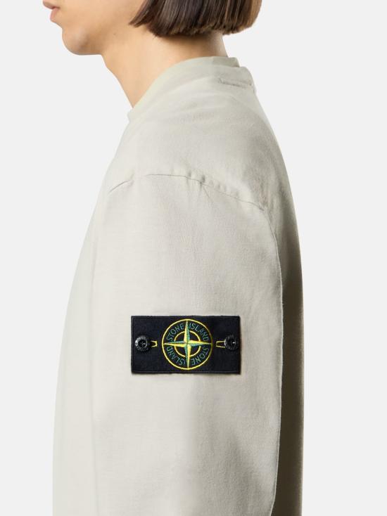 26SS 스톤 아일랜드 긴팔 티셔츠 L1S156100057S0B50 V0061 PEARL GREY - STONE ISLAND