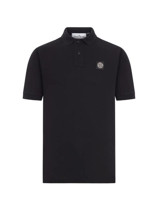 26SS 스톤 아일랜드 와펜패치 폴로 셔츠 L1S152200008S0017 V0029 BLACK