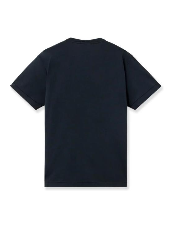 26SS 스톤 아일랜드 60/2 코튼 저지 슬림핏 티셔츠 L1S152100027S0013 V0020 NAVY BLUE - STONE ISLAND