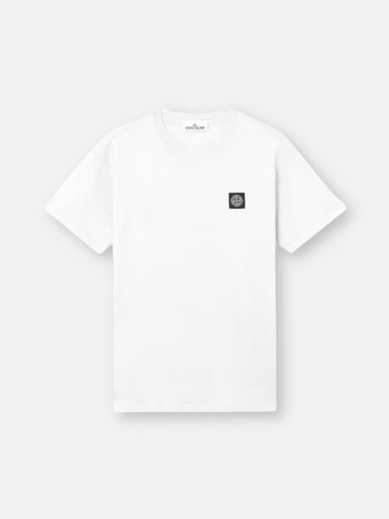 26SS 스톤 아일랜드 60/2 코튼 저지 슬림핏 티셔츠 L1S152100027S0013 V0041 SKY BLUE