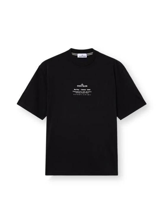 26SS 스톤 아일랜드 반팔 티셔츠 L1S152100001S0285 V0029 BLACK
