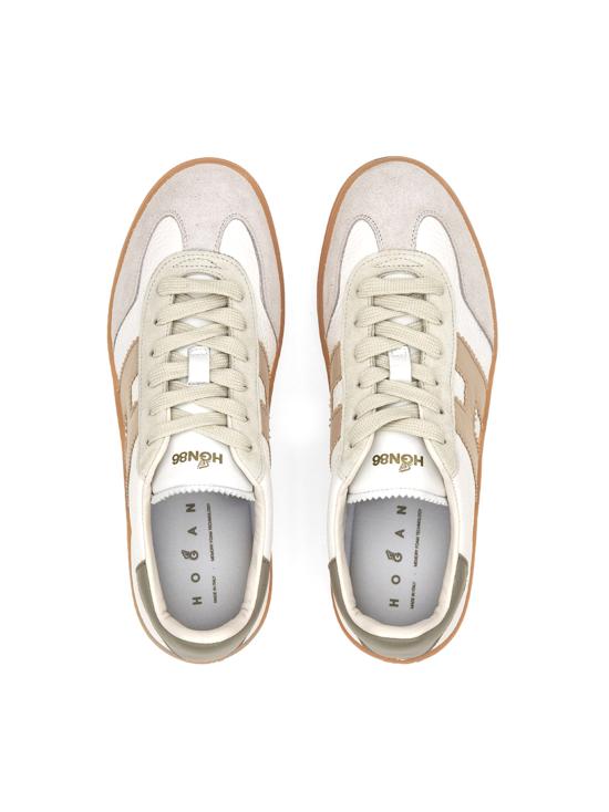 26SS 호간 스니커즈 HXW6470FB60UWR 0RVT BEIGE VERDE - HOGAN