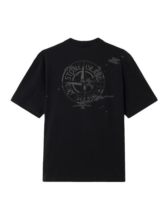 26SS 스톤 아일랜드 오가닉 코튼 저지 레귤러핏 티셔츠 L1S152100001S0E14 V0029 BLACK - STONE ISLAND