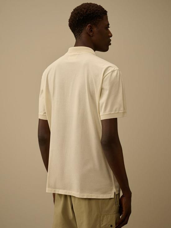 26SS 씨피 컴퍼니 폴로 티셔츠 20CMPL115A006374G 114 FROZEN DEW - C.P. COMPANY