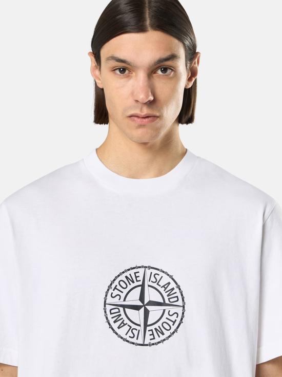 26SS 스톤 아일랜드 반팔 티셔츠 L1S152100001S0362 V0001 WHITE - STONE ISLAND
