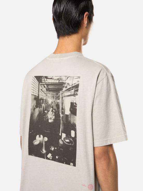 26SS 스톤 아일랜드 반팔 티셔츠 L1S152100001S0374 V0061 PEARL GREY - STONE ISLAND