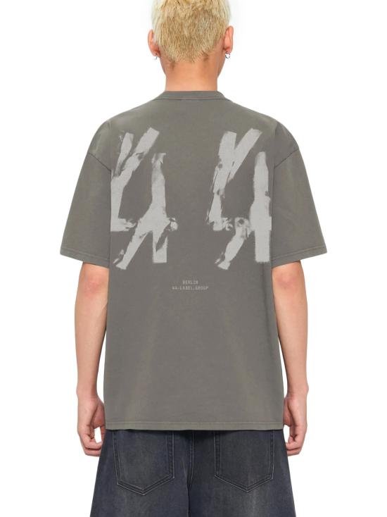 26SS 44레이블 반팔 티셔츠 B0030556FA724 P777 GRANITE - 44 LABEL