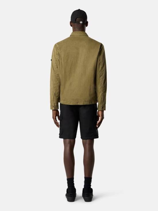 26SS 스톤 아일랜드 스트레치 코튼 텔라 파라슈트 카고 쇼츠 L1S15L100020S0003 V0029 BLACK - STONE ISLAND