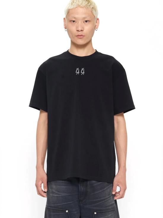 26SS 44레이블 반팔 티셔츠 B0030556FA706 P782 BLACK