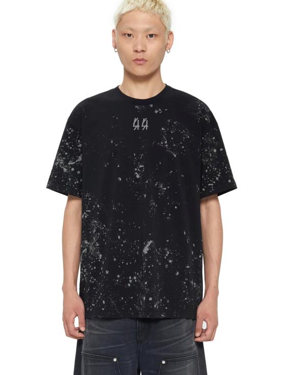 26SS 44레이블 반팔 티셔츠 B0030556FA706 P773 BLACK