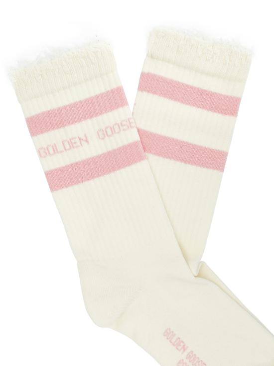 26FW 골든구스 양말 GUP00883P00048781698 Pink - GOLDEN GOOSE