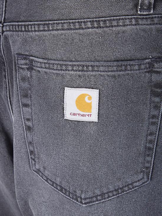 26SS 칼하트 WIP 랜든 데님 팬츠 I030468 89WJ BLACK WORN BLEACHED DOM - CARHARTT WIP